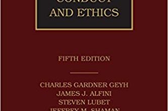 خرید ایبوک Judicial Conduct and Ethics دانلود کتاب رفتار و اخلاق قضایی، ویرایش پنجم، نسخه کیندل Alfini Free download 9780769869377 PDF دانلود کتاب از امازون